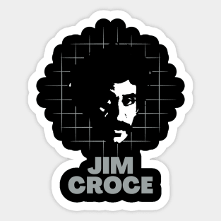 Jim croce -> 70s retro Sticker